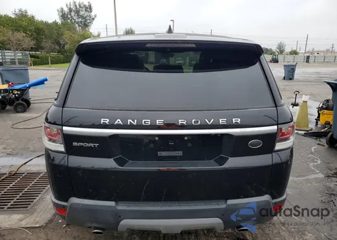 2017 Land Rover Range Rover Sport Hse из США, поврежденный, VIN SALWR2FV4HA175347